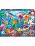 Educa 20554. Puzzle 1000 piezas. Medusas. 48x68 cm
