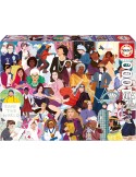 Educa 20556. Puzzle 1000 piezas. Mujeres Icónicas. 48x68 cm