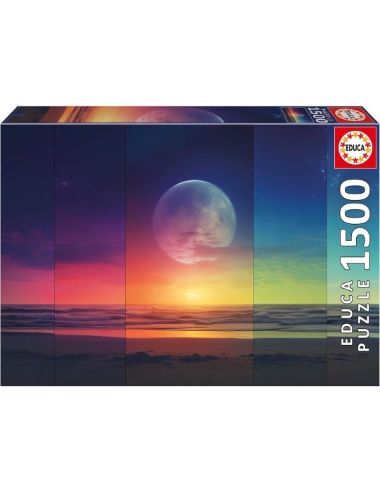 Educa 20570. Puzzle 1500 piezas. Fases Cósmicas. 85x60 cm