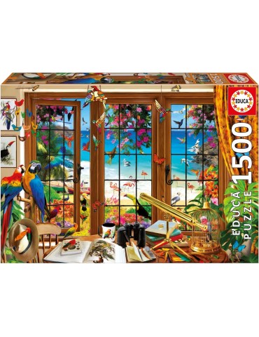 Educa 20333. Puzzle 1500 piezas. Ventana del Observador. 85x60 cm