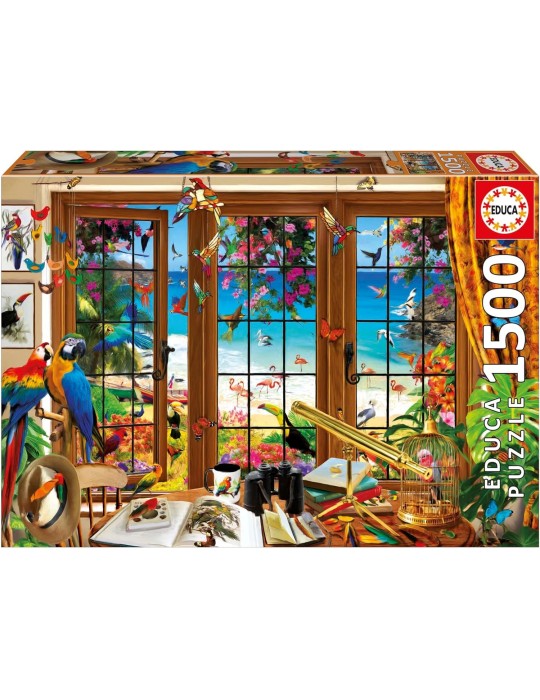 Educa 20333. Puzzle 1500 piezas. Ventana del Observador. 85x60 cm