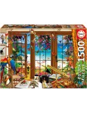 Educa 20333. Puzzle 1500 piezas. Ventana del Observador. 85x60 cm