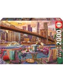 Educa 20575. Puzzle 2000 piezas. NY Romance. 96x68 cm