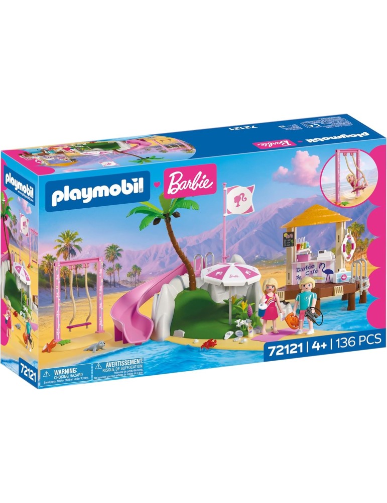 Playmobil Barbie 72121. Barbie Beach Café. A partir de 4 años