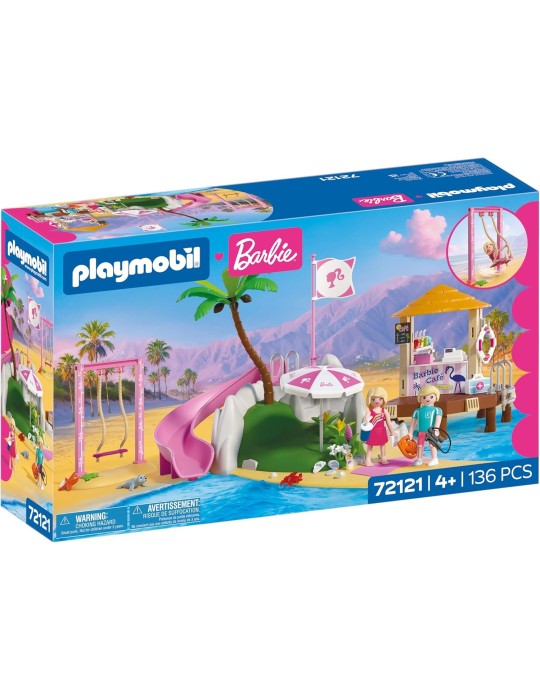 Playmobil Barbie 72121. Barbie Beach Café. A partir de 4 años