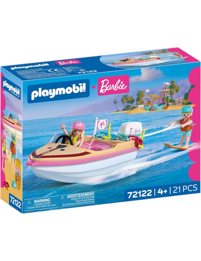 Playmobil Barbie 72122. Barco de aventura. A partir de 4 años
