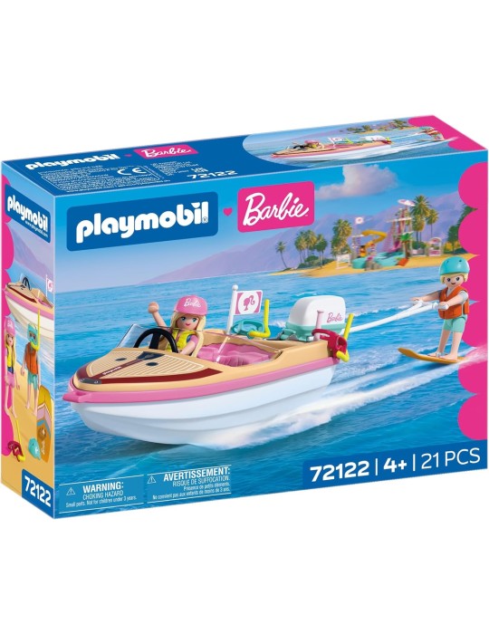 Playmobil Barbie 72122. Barco de aventura. A partir de 4 años