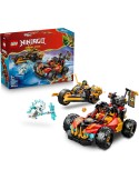 Lego Ninjago 71864. Vehículos Combinables de Kai y Cole. Más de 7 años. 394 piezas.