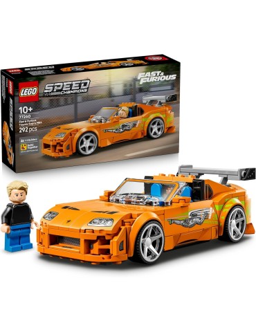 Lego Speed Champions 77260. Toyota Supra MK4. Más de 10 años. 292 piezas.