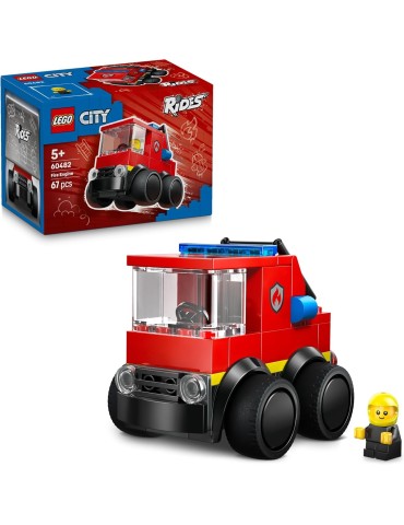 Lego City 60482. Fire Engine Toy. Más de 5 años. 67 piezas.