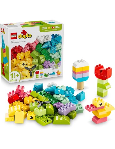 Lego Duplo 10479. Caja Creativa a Todo Color. Más de 1 años. 80 piezas.