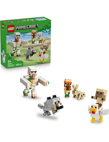 Lego Minecraft 21592. Ataque del Jinete Avícola en el Desierto. Más de 9 años. 428 piezas