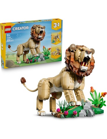 Lego Creator 3 en 1 31386. León Majestuoso. Más de 9 años. 839 piezas