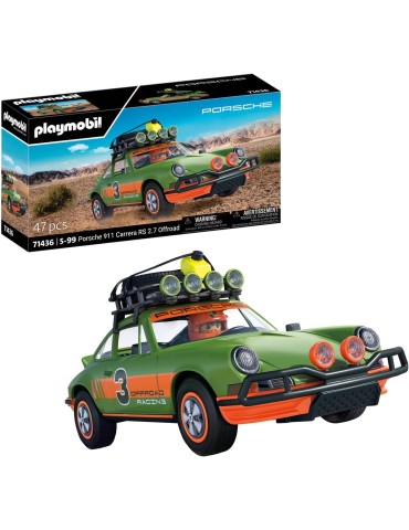 Playmobil Porsche 71436. Porsche 911 Carrera RS 2.7 Offroad. A partir de 5 años