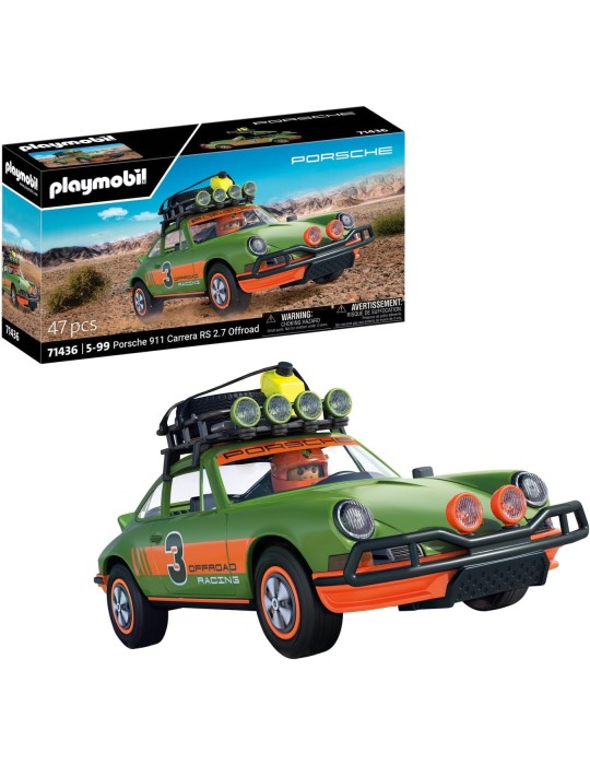 Playmobil Porsche 71436. Porsche 911 Carrera RS 2.7 Offroad. A partir de 5 años