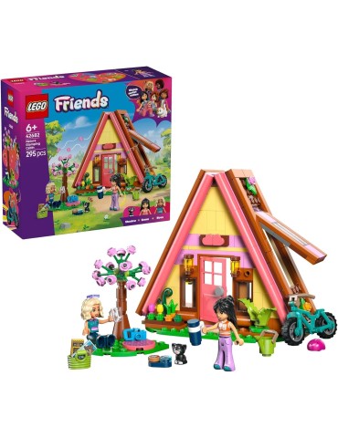 Lego Friends 42682. Cabaña de Glamping en la Naturaleza. Más de 6 años. 295 piezas
