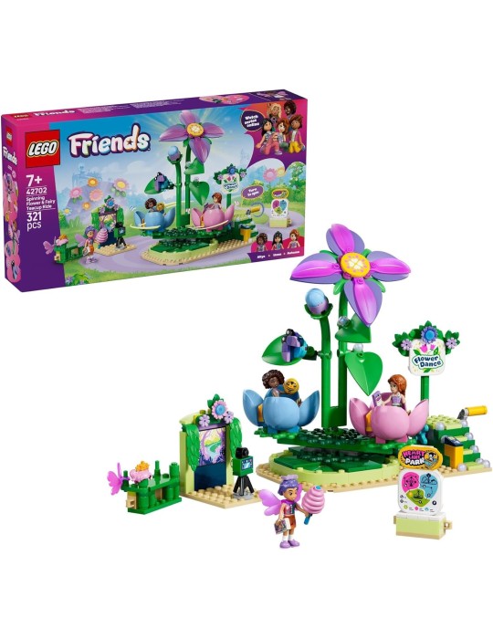 Lego Friends 42702. Tazas Locas: Flores y Hadas. Más de 7 años. 321 piezas