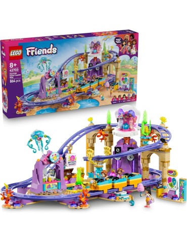 Lego Friends 42703. Montaña Rusa: Mundo Submarino. Más de 8 años. 864 piezas