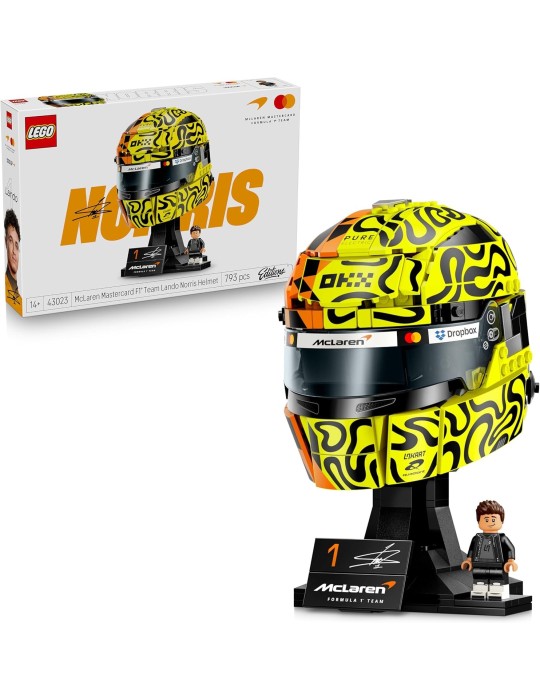 Lego Editions 43023. McLaren Mastercard F1 Team: Casco de Lando Norris. Más de 14 años. 793 piezas