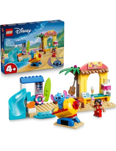 Lego Disney 43280. Diversión en la Playa con Lilo y Stitch. Más de 4 años. 113 piezas