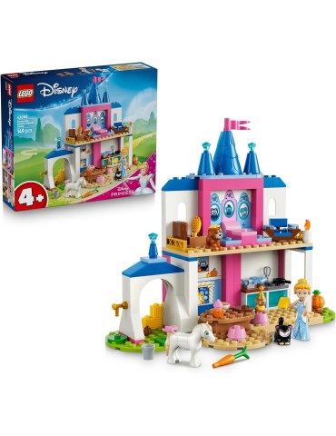 Lego Disney 43283. Castillo de Cenicienta y sus Amigos Animales. Más de 4 años. 149 piezas
