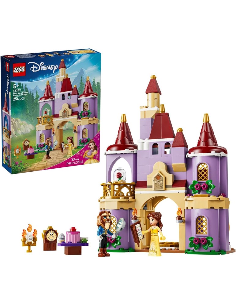 Lego Disney 43289. Castillo Encantado de Bella y Bestia. Más de 4 años. 149 piezas