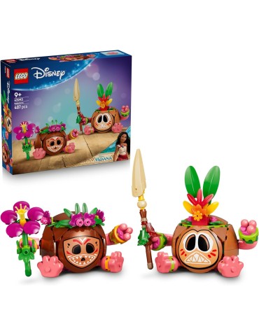 Lego Disney 43293. Kakamoras de Vaiana. Más de 9 años. 407 piezas