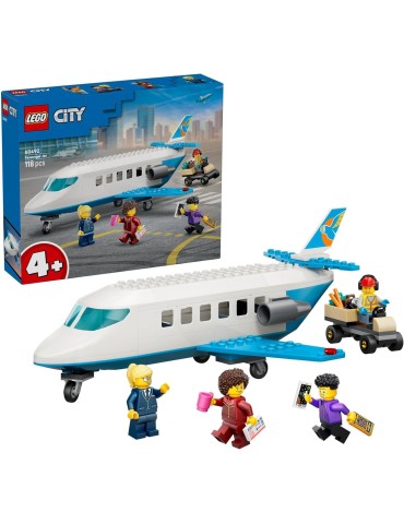 Lego City 60492. Avión de Pasajeros. Más de 4 años. 118 piezas