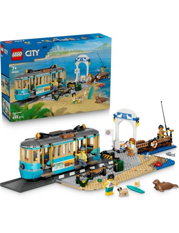 Lego City 60506. Tranvía Clásico de la Costa. Más de 7 años. 693 piezas