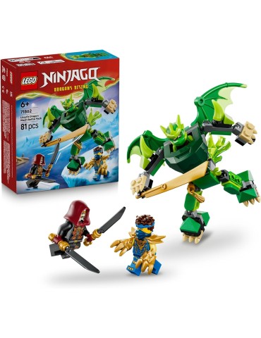 Lego Ninjago 71862. Pack de Combate: Meca Dragón de Lloyd. Más de 6 años. 81 piezas