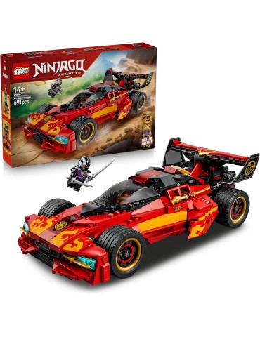 Lego Ninjago 71867. Deportivo Ninja X-1: 15 Aniversario. Más de 14 años. 691 piezas