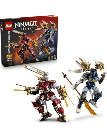 Lego Ninjago 71870. Titanes Robot Gemelos. Más de 12 años. 1707 piezas