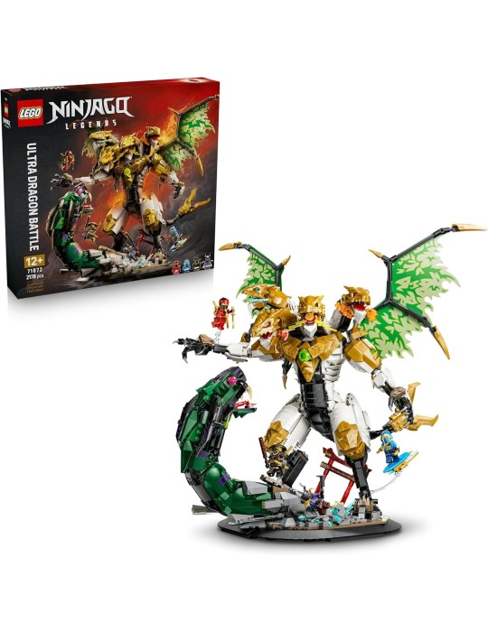 Lego Ninjago 71872. Batalla del Ultradragón. Más de 12 años. 2178 piezas