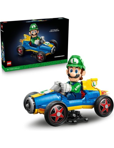 Lego Super Mario 72050. Mario Kart: Luigi y Mach 8. Más de 18 años. 2234 piezas
