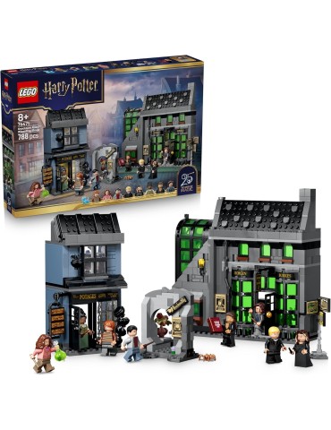 Lego Harry Potter 76471. Tiendas Mágicas del Callejón Knockturn. Más de 8 años. 788 piezas