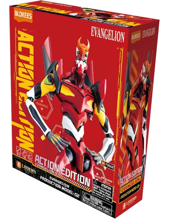 BLOKEES Action Edition 41273512. Evangelion Unit 02. Kit de construcción.