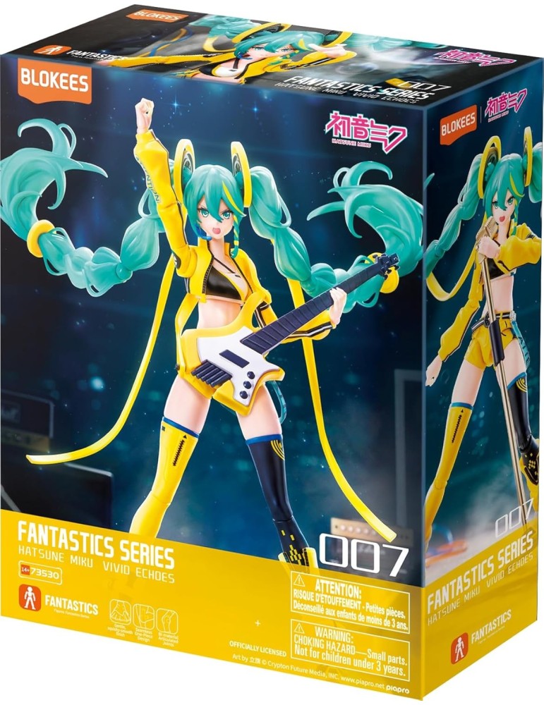 BLOKEES Vocaloid Fantastics 41273530. Hatsune Miku Vivid. Kit de construcción.