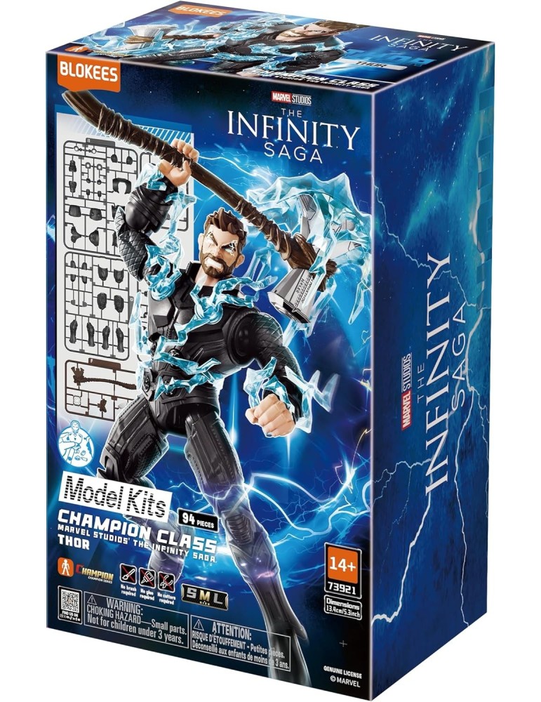 BLOKEES Marvel Infinity Saga 41273921. Thor Model. Kit de construcción.