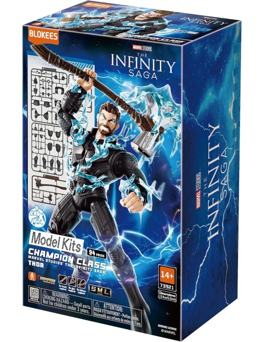 BLOKEES Marvel Infinity Saga 41273921. Thor Model. Kit de construcción.