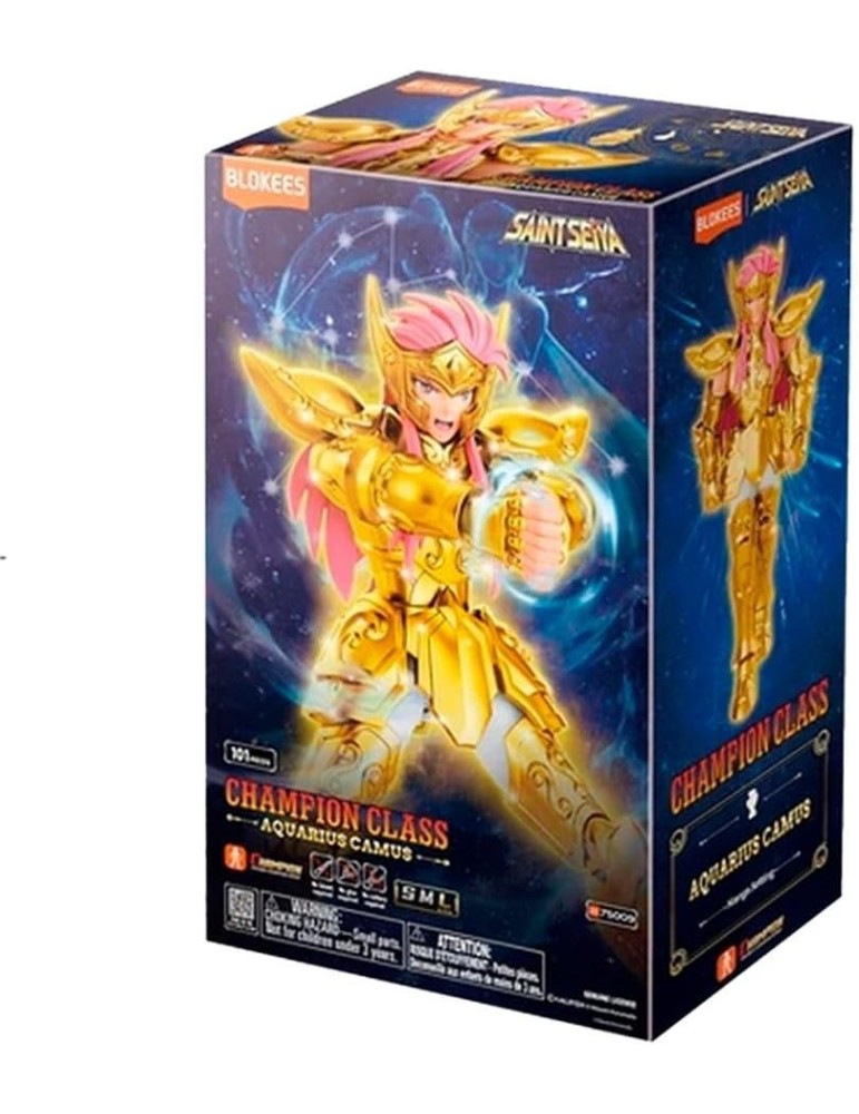 BLOKEES Saint Seiya 41275009. Aquarius Camus. Kit de construcción.