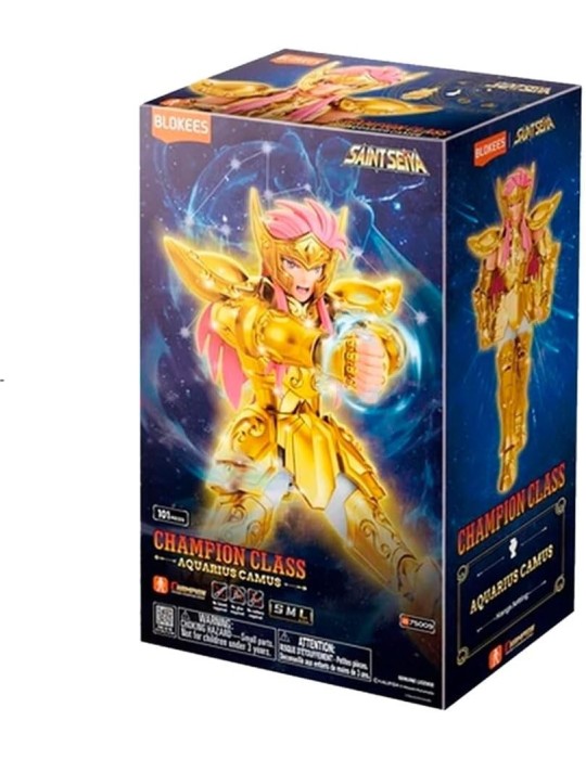 BLOKEES Saint Seiya 41275009. Aquarius Camus. Kit de construcción.