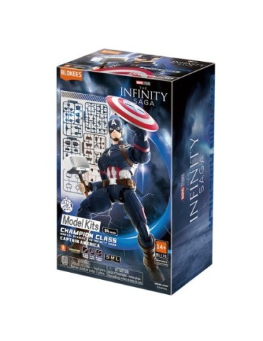 BLOKEES Marvel 41281115. Capitán América. Kit de construcción.