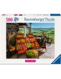 Ravensburger 01814. Puzzle de 500 piezas de Mercado de Frutas y Verduras. 49x36 Cm