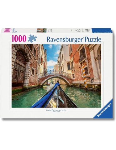 Ravensburger 01911. Puzzle de 1000 piezas de Los Canales de Venecia. 70x50 Cm