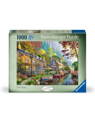 Ravensburger 01981. Puzzle de 1000 piezas de Down Lane &: Canal Side Lane. 70x50 Cm