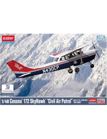 Academy 47612367. Cessna 172 Skyhawk. Maqueta de plástico. Escala 1/48.