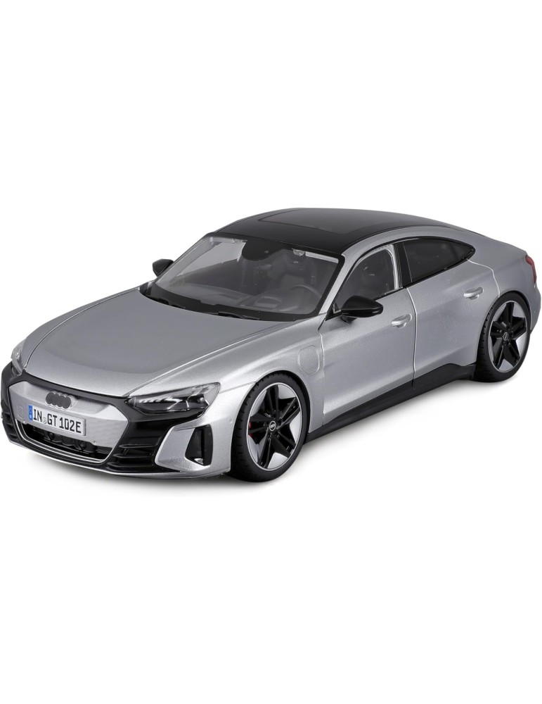 Burago 23277. Coche de colección Audi RS GT Gris. Escala 1/18