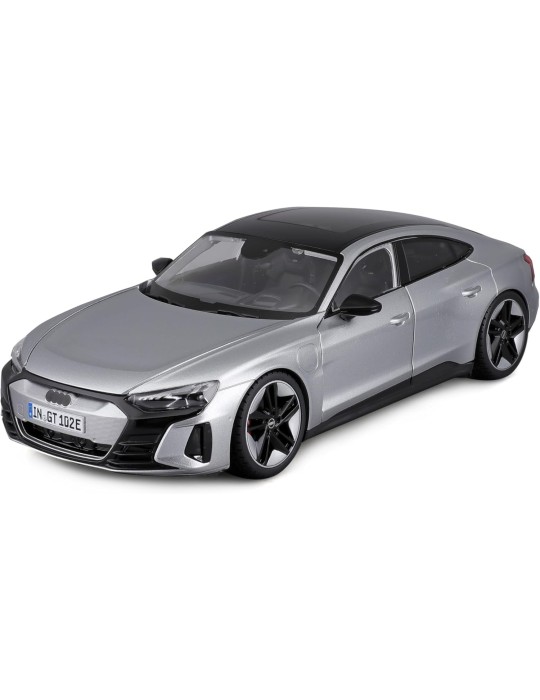 Burago 23277. Coche de colección Audi RS GT Gris. Escala 1/18