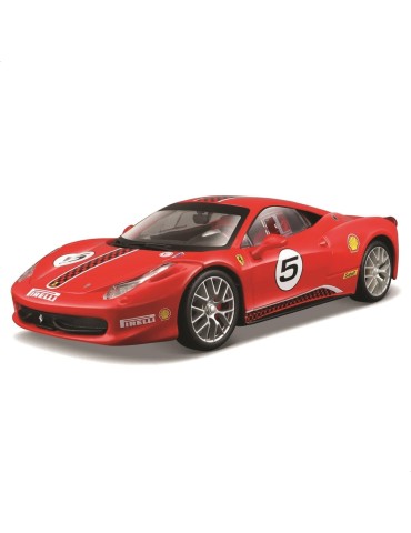Burago 23283. Coche de colección Ferrari Racing 458. Escala 1/24