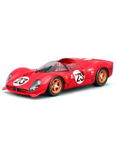 Burago 23285. Coche de colección Ferrari 330 P4 Daytona 1967. Escala 1/24